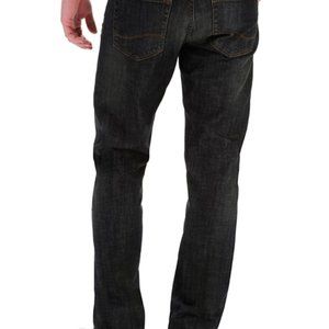 Lee Men's Big-Tall Modern Series Relaxed Straight Jean w/Comfort Waist, Storm